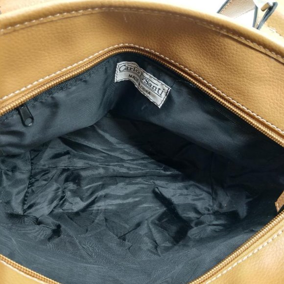 Tan Carlo D'Santi Handbag - Picture 5 of 8